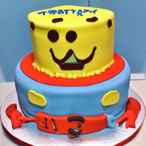 Image similar to Trout birthday cake