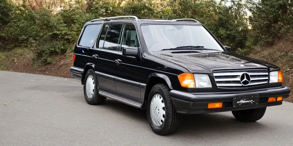 Image similar to 1990s Mercedes GLS