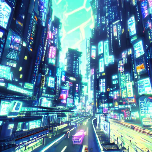 Image similar to futuristic neo tokyo