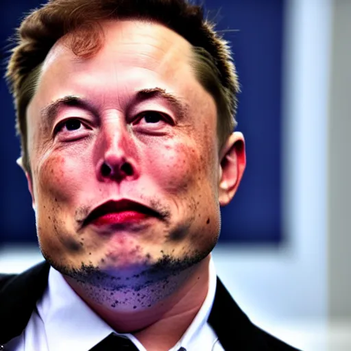 Prompt: professional photo of elon musk sobbing, stunning, 4 k