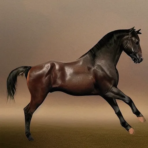 Image similar to kanye west as a horse