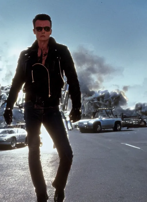 Image similar to T1000, Terminator movie still