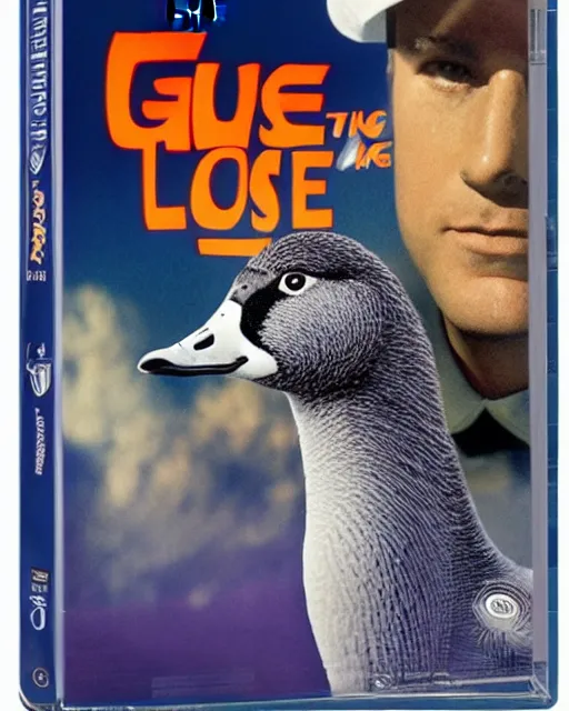 Image similar to 'Goose on the Loose!' blu-ray DVD case still sealed in box, ebay listing