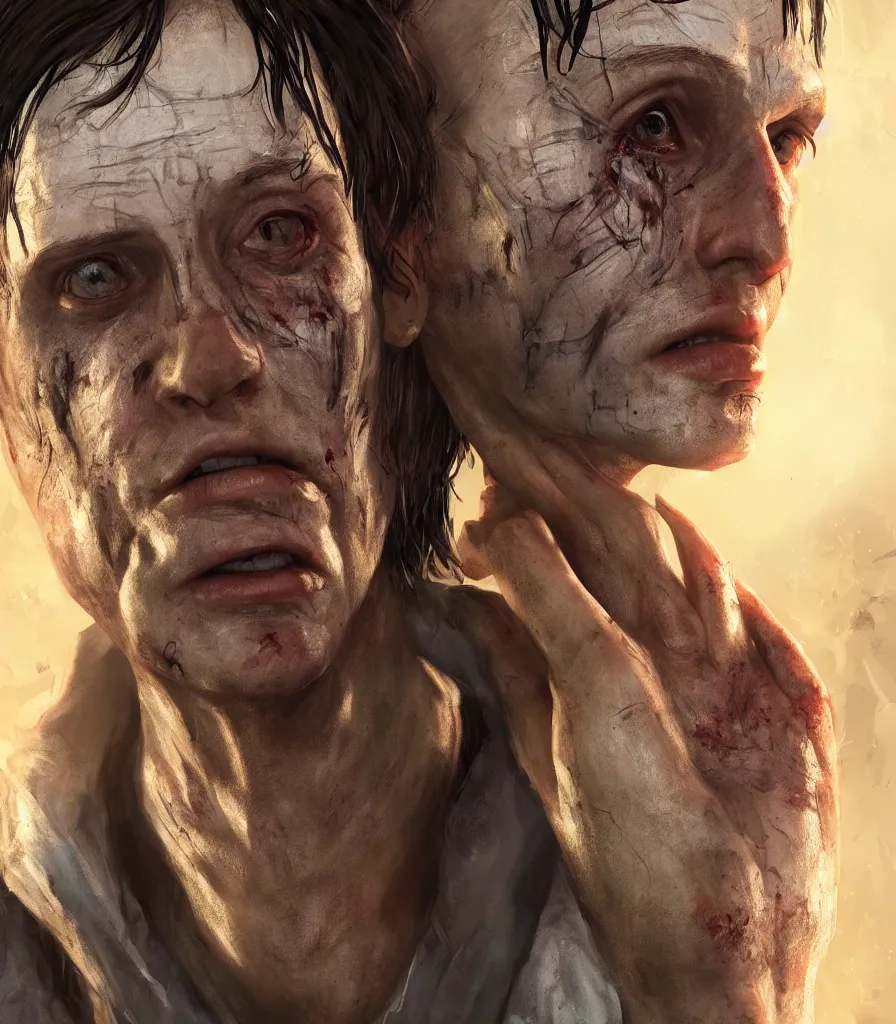 Image similar to ultra realistic portrait of the Doctor from Dead by daylight, 8K resolution, detailed, Artstation