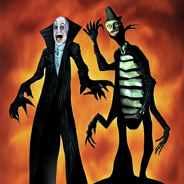 Image similar to Michael Keaton Beetlejuice by Dave McKean