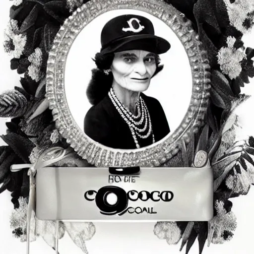 Image similar to coco chanel as coconut