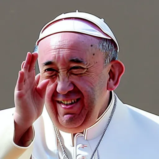 Image similar to north korean pope francis,