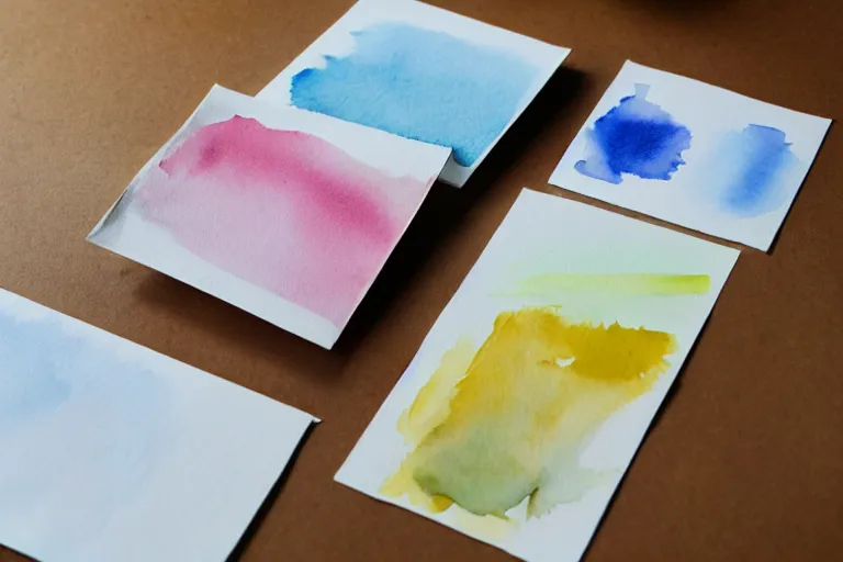 Prompt: coldpressed watercolor paper