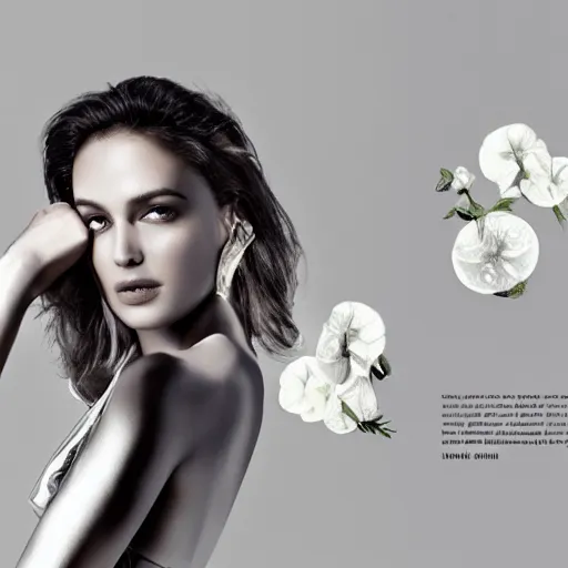 Prompt: fragrance advertising campaign by rembrand
