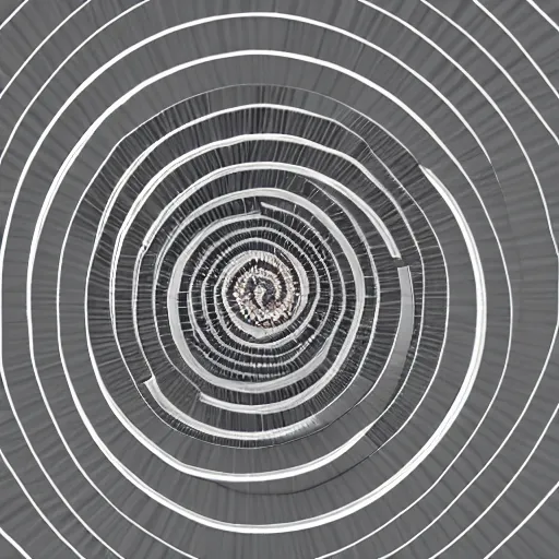 Image similar to three dimensional spiral