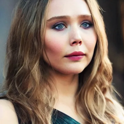 Image similar to elizabeth olsen mixed with jennifer lawrence