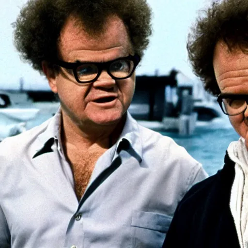 Image similar to Dr. Steve Brule appears in Bay Watch