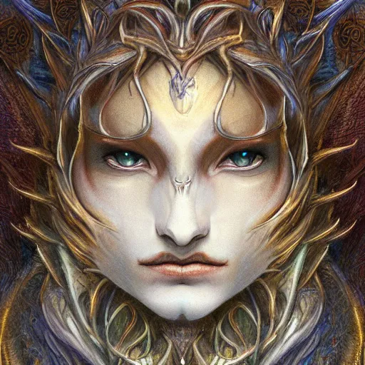 Prompt: detailed and sharp leo artwork, mystic style, detailed, 8 k, detailed, symmetrical, by brian froud