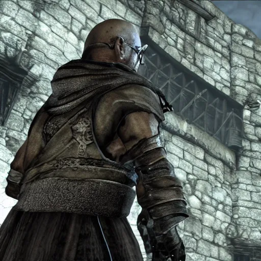 Image similar to Walter White in Dark Souls, screenshot