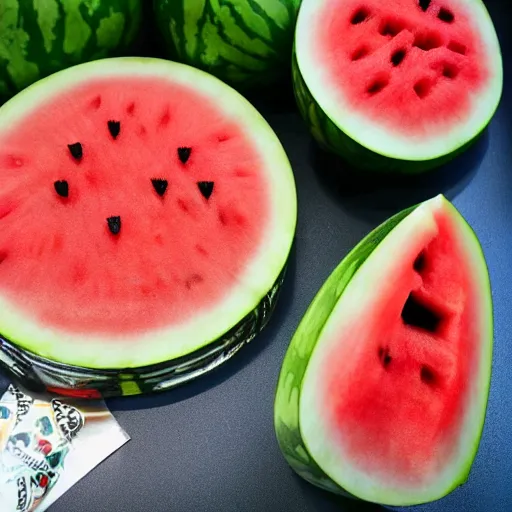 Prompt: watermelon putin