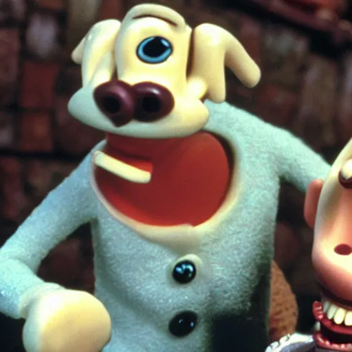 Prompt: wallace and gromit