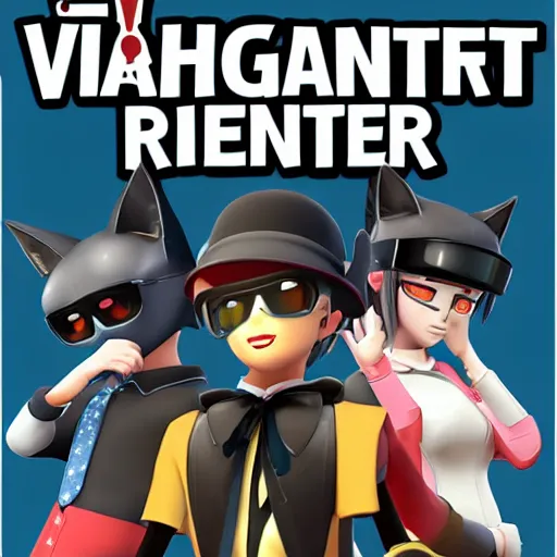 Image similar to vrchat internet gangster