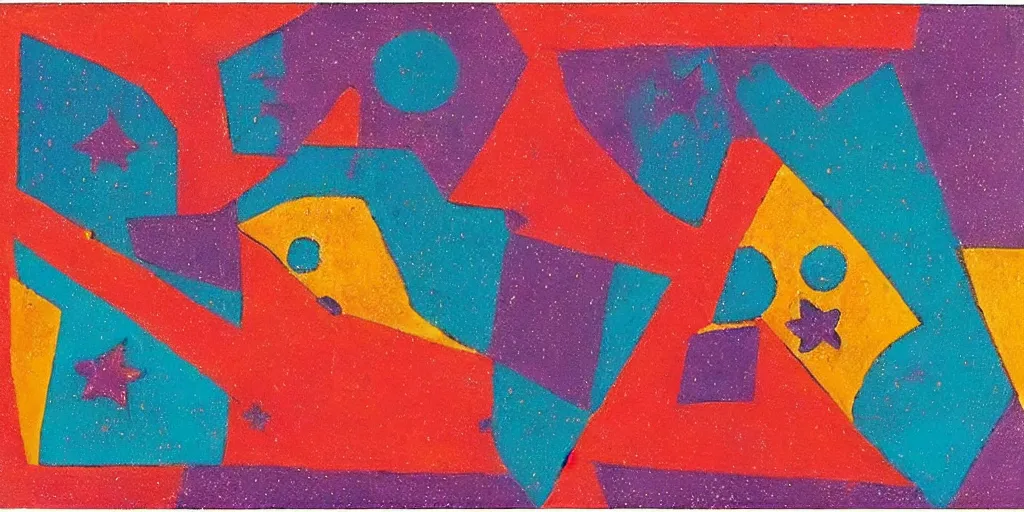 Prompt: Constellation patterns by Rufino Tamayo