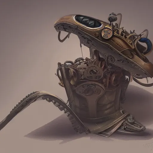 Image similar to sneaker concept art, steampunk, sharp focus, illustration, concept art by tooth wu