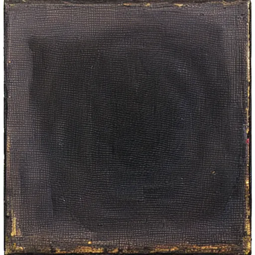 Prompt: a painting of a black square, by Kazimir Malevich