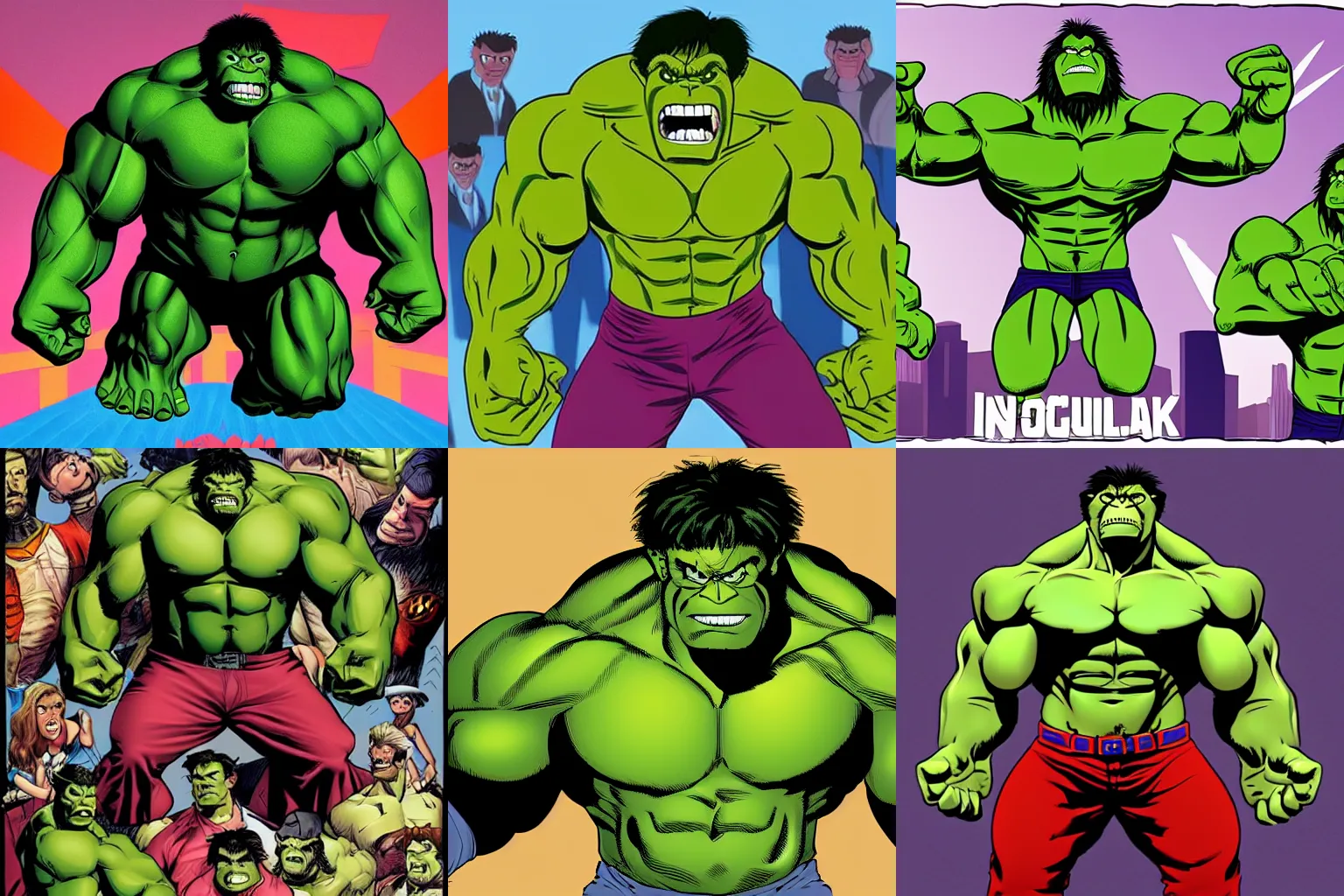 Prompt: incredible hulk NFTs in the style of the bored ape yacht club