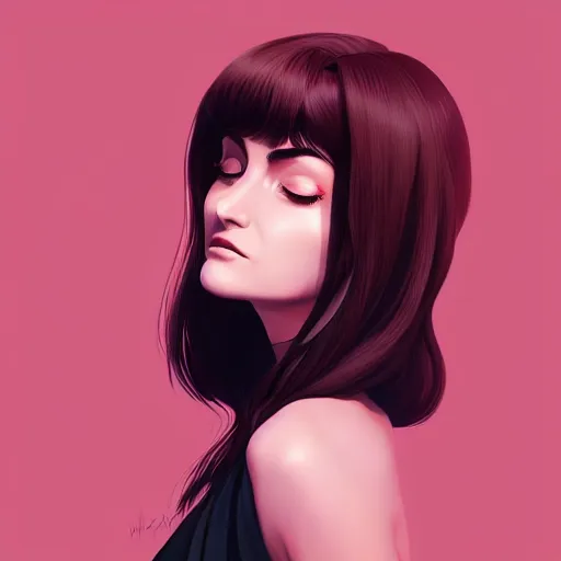 Image similar to a portrait of a beautiful madchen amick, art by ilya kuvshinov and wlop and and josan gonzalez, shikanosuke yagaki, mitsumayo, reivaille, digital art, highly detailed, intricate, sharp focus, trending on artstation hq, deviantart, pinterest, unreal engine 5, 4 k uhd image