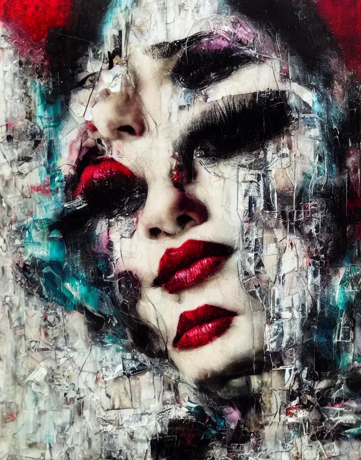 vicious frozen passion detailed analogue mixed media | Stable Diffusion ...