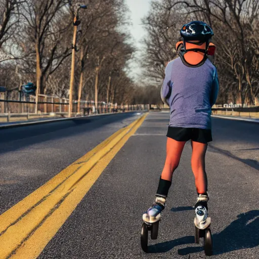 Image similar to portrait of a piping hot donkey on rollerskates, canon eos r 3, f / 1. 4, iso 2 0 0, 1 / 1 6 0 s, 8 k, raw, unedited, symmetrical balance, wide angle