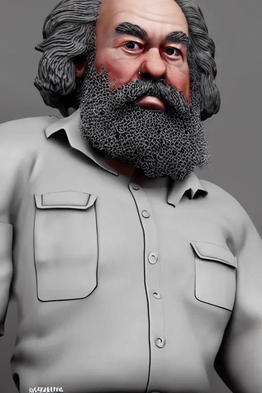 Image similar to Karl Marx working as a Starbucks Barista, hyperrealistic, concept art, octane render, unreal engine 5, trending on DeviantArt, highly detailed, high quality, 8K, soft lighting, cute, natural lighting, realistic face, trending on Artstation, elegant clothes, profile picture, path traced, house background