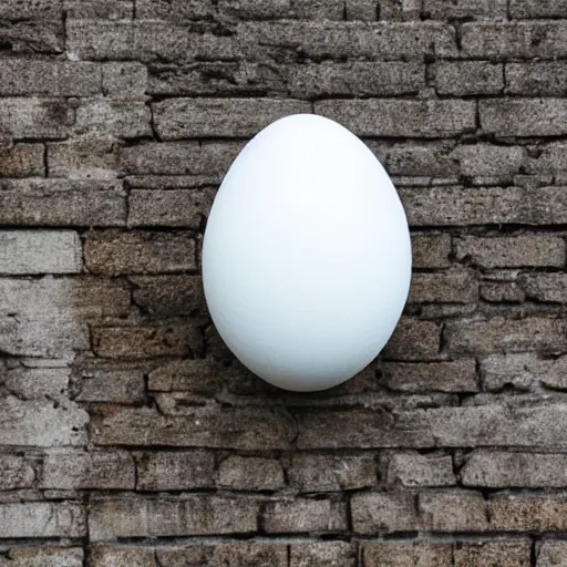 Prompt: white egg shaped building, tightly stacked and combined