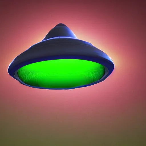 Prompt: photorealistic 3d render of a flying saucer flying over manhattan studio lighting, green background, in the style of pixar, highly detailed, sharp focus, bokeh, depth of field, 16k resolution, Unreal Engine 5, coherent, cinematic lighting, beautiful painting, from behind with halo effect