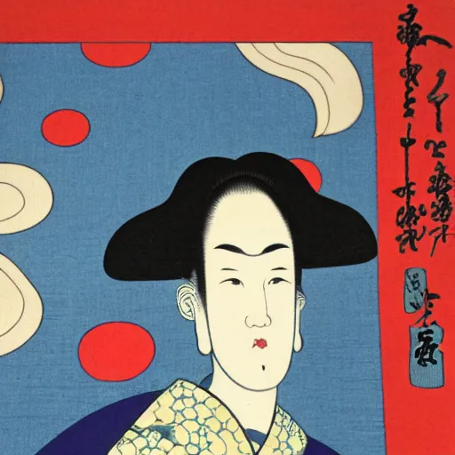 Image similar to ukiyoe portrait