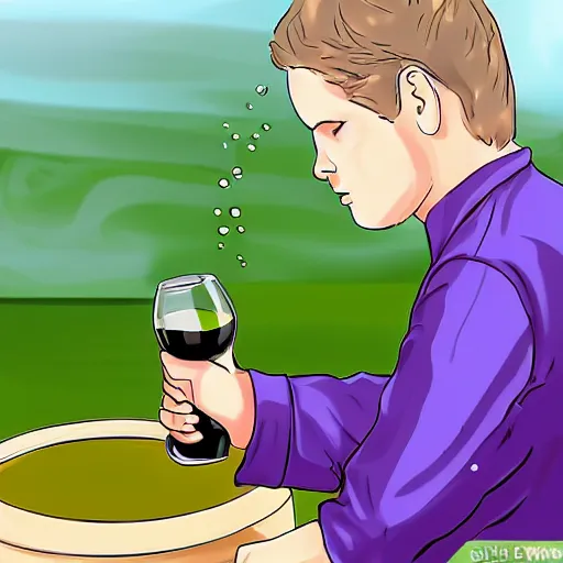 Image similar to wikihow to turn water into wine