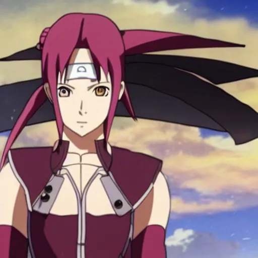 Prompt: Sakura fron Naruto in Sword Art Online Movie Adaptation