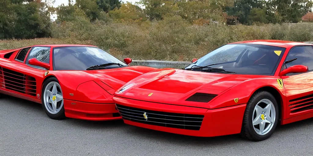 Image similar to “2022 Ferrari Testarossa”