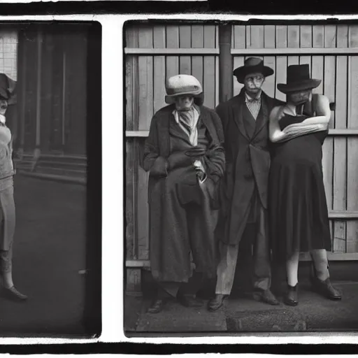 Image similar to wet plate photography london chavs by martin shuller, richard avedon dorothe lange and and shane balkowitsch