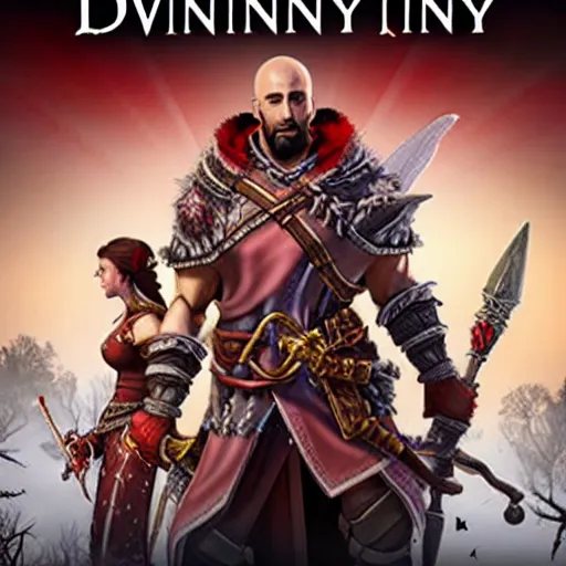 Prompt: divinity original sin 2 movie poster