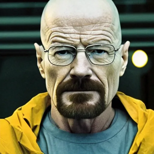 Prompt: walter white played by Bryan cranston