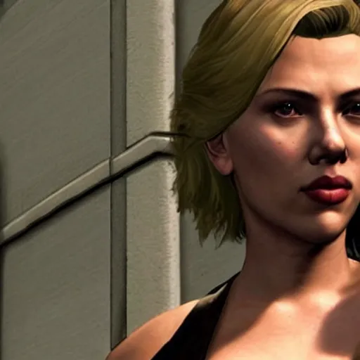 Prompt: scarlett johansson in gta