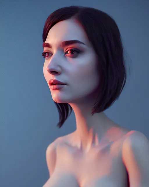 Image similar to 4 - dimensional girlfriend, face, beutiful, masterpiece, artstation | | octane render, 8 k, phisics, realistic shadows, raytacing, hd