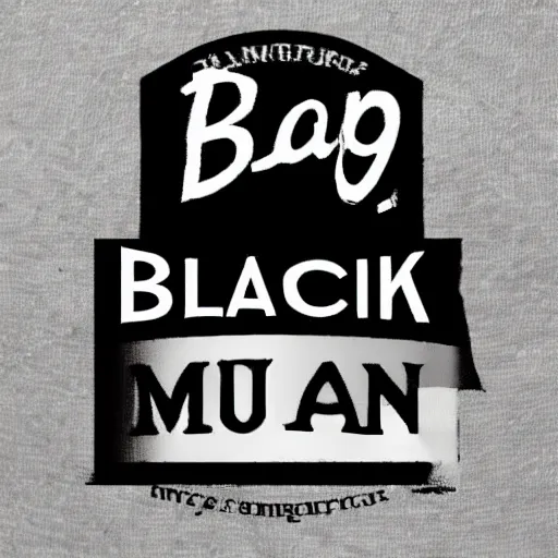 Prompt: black man, logo