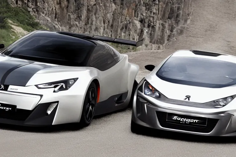 Image similar to peugeot sports car