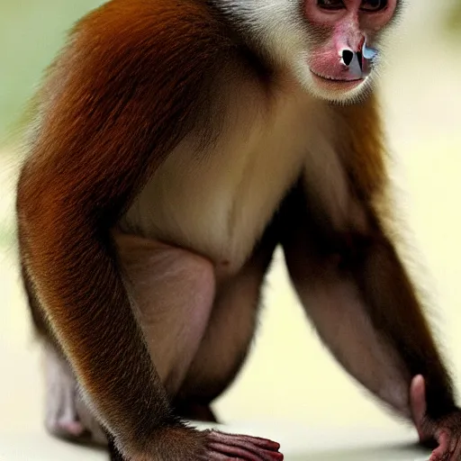 Image similar to vladimir putin capuchin monkey