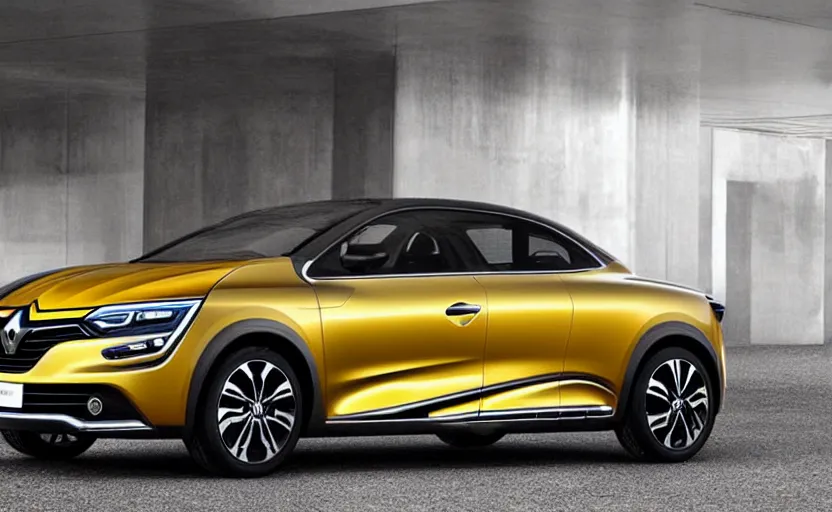 Prompt: renault coupe from 2 0 1 8