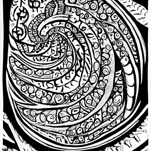 Image similar to john carmack, black ink on paper, trending on artstation, beautiful, intricate, detailed