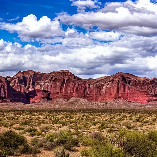 Prompt: cenozoic landscape, jurassic, arizona landscape 4k hd