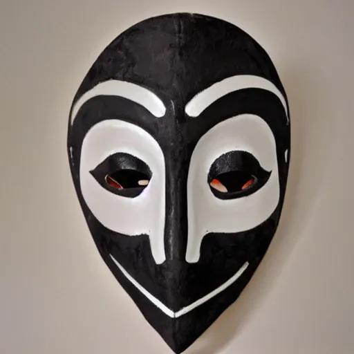 Image similar to orange gothic mask