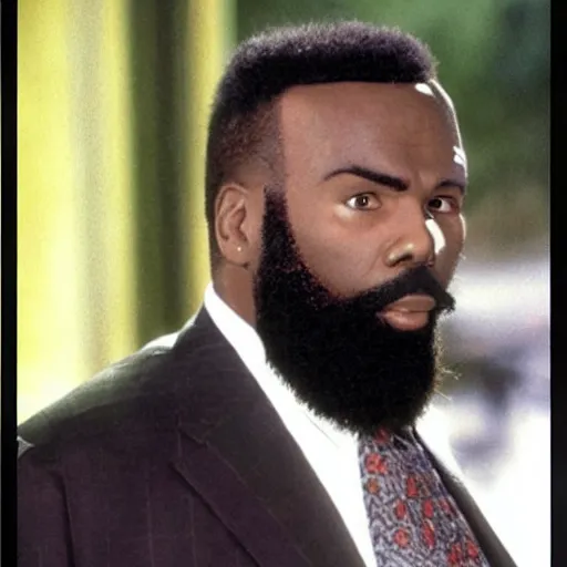 Prompt: mr. t ugly haircut