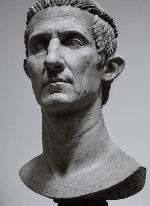 Image similar to a full portrait photo of julius caesar, f / 2 2, 3 5 mm, 2 7 0 0 k, lighting, perfect faces, award winning photography.