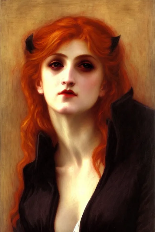 Image similar to victorian vampire blondes, painting by rossetti bouguereau, detailed art, artstation